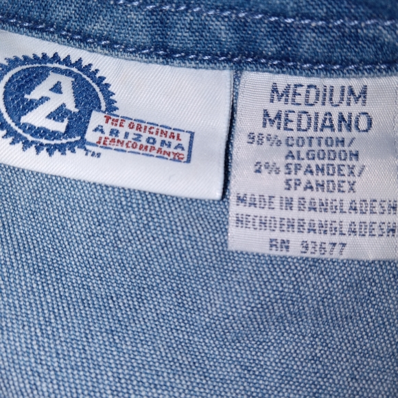 Vintage the original Arizona Jean Co. Jean Top - Picture 2 of 3